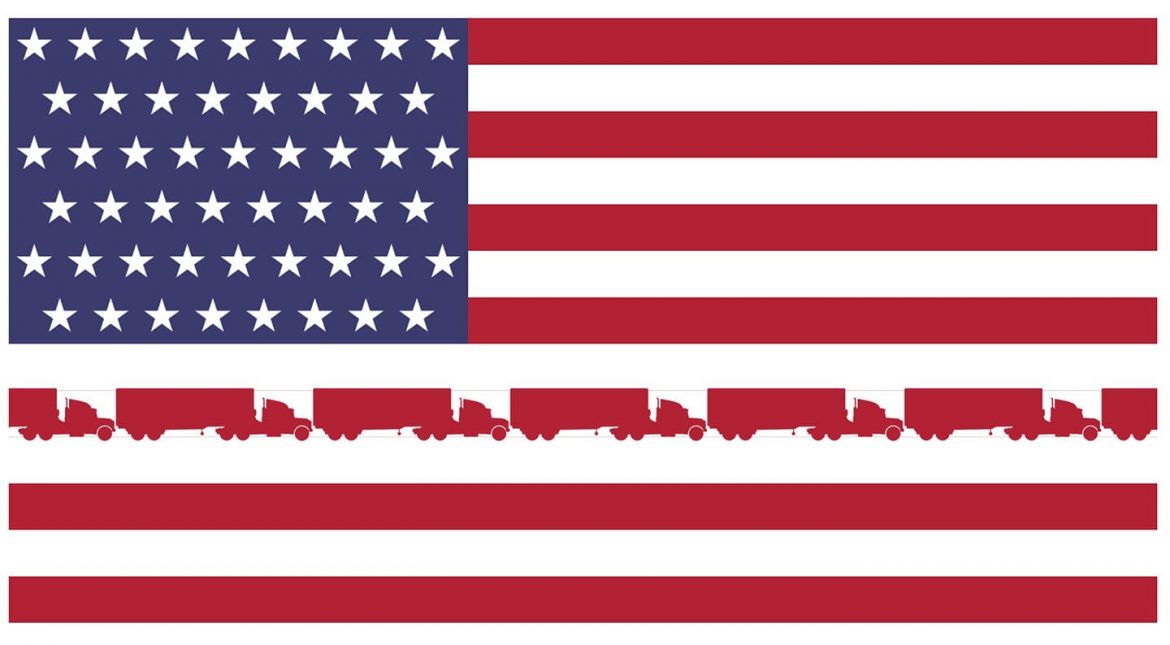 American-Flag-with-Trucks