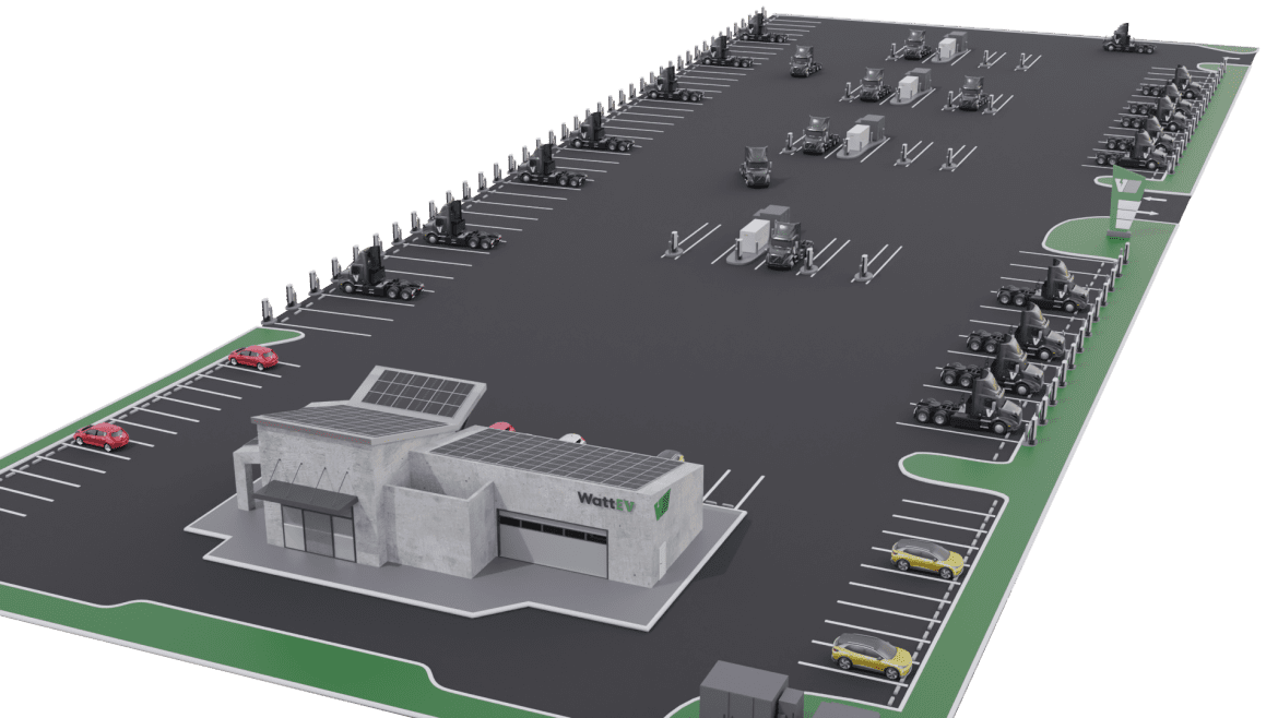 WattEV has ordered 50 Class 8 Volvo VNR Electric trucks to launch its Truck-as-a-Service (TaaS) model, which will be supported by a public network of heavy-duty battery-electric truck charging depots.