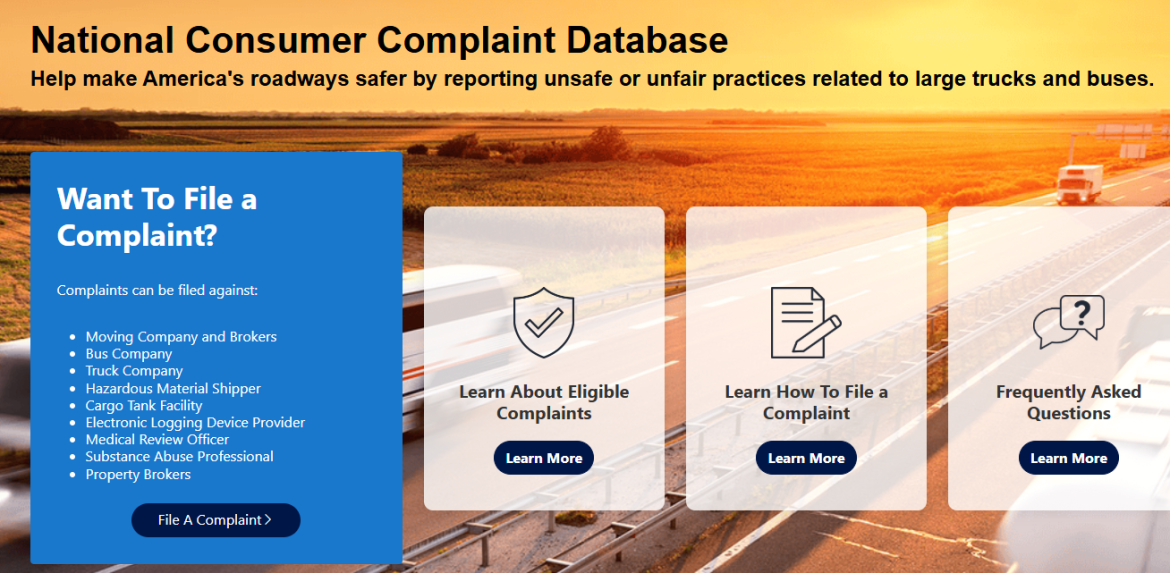 Complaint Datebase